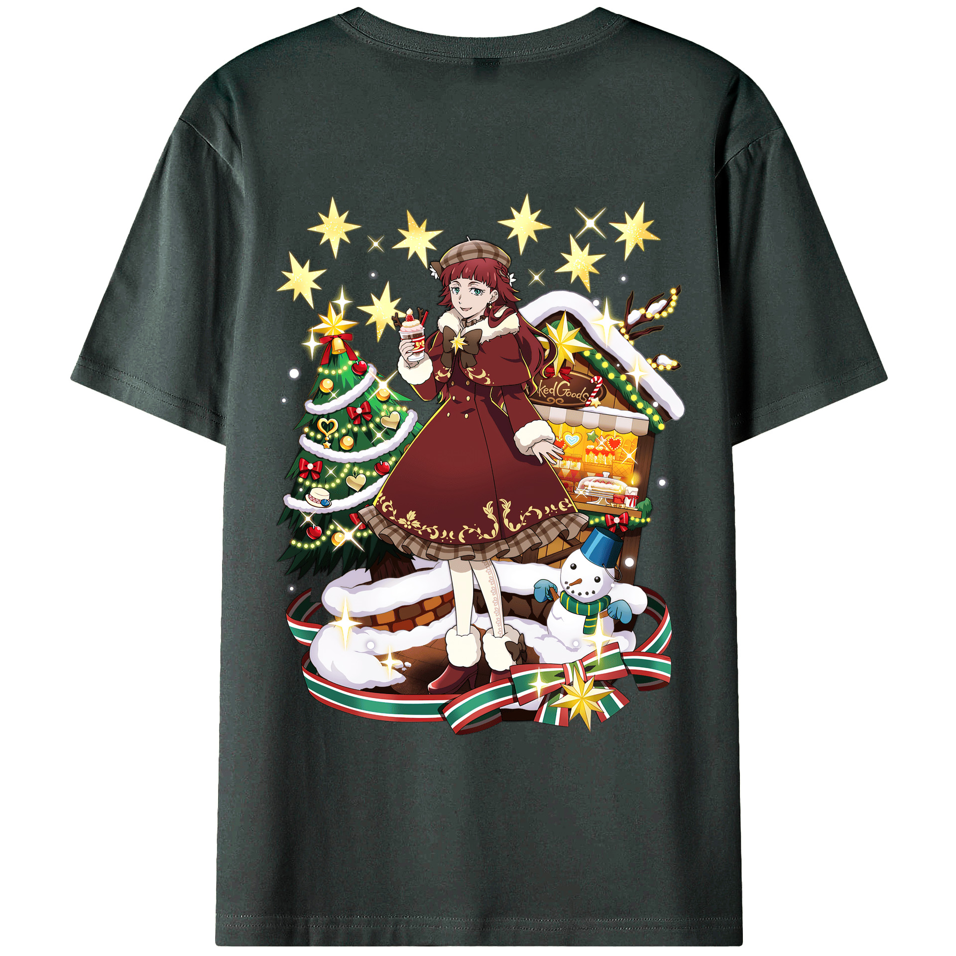 （画像用） 文豪ストレイドッグス Bungo Stray Dogs 綿100％ メンズ半袖Tシャツ（バックプリント） 通気性